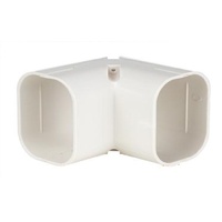 CW-3 100MM TRUNKING TD02-H UPRIGHT ELBOW BEND 90 UV PROTECTION