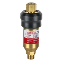 Flashback Arrestor Fuel Gas High Flow Regulator End 5/8-18 UNF Resettable