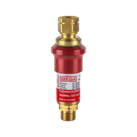 Flashback Arrestor Fuel Gas Standard Flow Regulator End 5/8-18 UNF Resettable