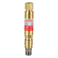Flashback Arrestor Fuel Gas Std Flow Q/A Coupler Reg End 5/8-18 UNF