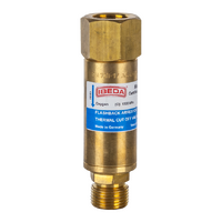 Flashback Arrestor Oxygen High Flow Pipeline G5/8"