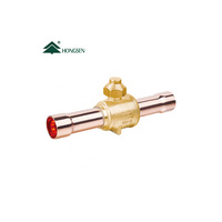 GBC ball valve 1/4" for air conditioner HONGSEN