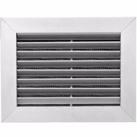 Half Chevron Grille HCG-F-140x140 (Face: 200 x 200)