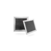 HEG-F 595mm x 595mmF HINGED EGGCRATE GRILLE WITH FILTER