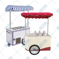 Ice cream maker Unique barrel freezer CART MR6