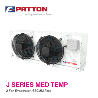 JMC210-52-FD2 - 20760W R404A 2 Fans Med Temp Patton Evaporator
