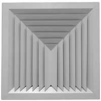 Lay-In Diffuser LD3-225 x 225 (FACE: 375 X 375) W/O Neck Adapter