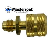 MASTERCOOL Straight Adapter Fitting 1/4 to 5/16 SAE (90413)