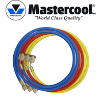 MASTERCOOL 36"STANDARD PRESSURE HOSES WITH STANDARD FITTINGS (1/4″ SAE) (40336)