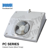 PC30 313W R404A R134a R32 Punchbowl Coil Cabinet Cooler PC Series
