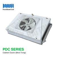PDC120 1212W R404A Med Temp Punchbowl Dual Coil Cabinet Cooler PDC Series