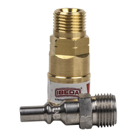 Quick Action Coupler Fuel Gas EN561 Hose Joiner G3/8" M With G3/8" M Pin