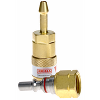 Quick Action Coupler Fuel Gas EN561 Torch End 5mm Tail With 5/8 UNF FM Pin