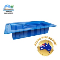HD-IP Recessed Pocket Handle (Blue) - Commercial Coolroom Fittings