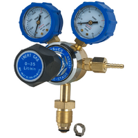 REGULATOR 1 STAGE BOTTOM ENTRY ARGON FLOWGAUGE TYPE 10 Model:RC1BARFG