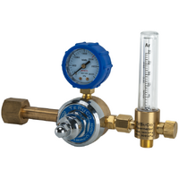 REGULATOR 1 STAGE SIDE ENTRY CO2 WITH FLOWMETER TYPE 30 Model:RC1SCDFM
