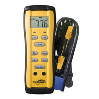 Fieldpiece ST4: Dual Temperature Meter in clear front case