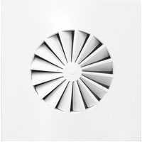 Swirl Diffuser SWD 595 x 595 - 350 with adapter