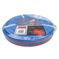 Twin Hose Oxygen / Acetylene 5mm ID, 15 Metre Coil