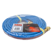 Twin Hose Oxygen / Acetylene5mm ID, 5 Metre Coil