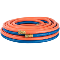 Twin Hose Oxygen / LpG 10mm ID, 15 Metre Coil