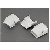 UV Protection PVC Air con End cap 75mm DUCT CONNECTOR WJ-3