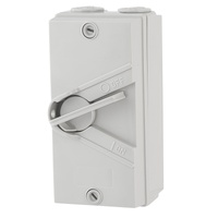 Weatherproof switch K135 35Amp Single Pole