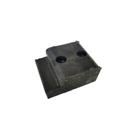 WL-CWSR2 Commercial Coolroom Accessories -Wheel Stop Rubber with 2 screws