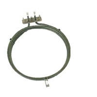 SMEG OVEN FAN ELEMENT TRIPLE RING 2700W ORIGINAL WITH BOLTS SA420X | F53MFEB