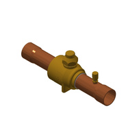 Ball Valves - Danfoss | Danfoss Ball Valve 1-3/8" Solder, with Access | PN: 009L7057