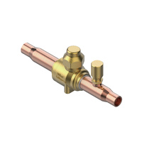 Ball Valves - Danfoss | Danfoss CO2 Ball Valve 3/8" Solder, with Access - 90bar | PN: 009L7582