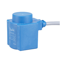 Solenoid Valves - Danfoss | Solenoid coil, BF240AS, Cable, 1.00 m, Supply voltage [V] AC: 240 | PN: 018F6252