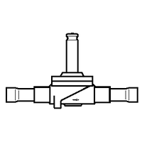 Solenoid Valves - Danfoss | Danfoss EVRC 10 Sol.Valve ODF-ODF 1/2" | PN: 032F1216