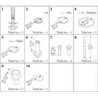 Solenoid Valves - Danfoss | Overhaul kit, EVRAT / EVRST 10 | PN: 032F2346
