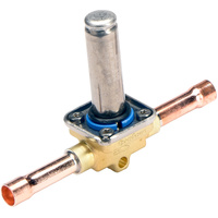 Solenoid Valves - Danfoss | Solenoid valve, EVR 3, Flare, 1/4 in, NC | PN: 032F8107