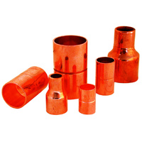 Copper Fittings | Copper Coupling 3/4X3/8 R410A 69Bar | PN: 1009-1206