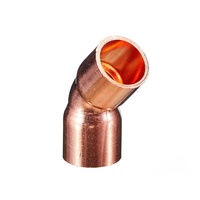 Copper Fittings | Copper Elbow 45° 3/8 R410A 69Bar | PN: 1025-0606