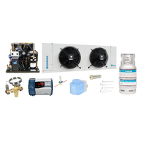 Coolroom Bundles - MT | Kirby 18m3 R448A Standard Coolroom Bundle - Low GWP | PN: 18M3R448ACOOLROOM-BUNDLE