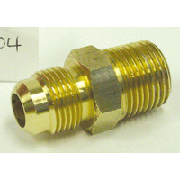 Brass Fittings | Henry Brass Union 3/8MSAEx3/8MNPT | PN: 204-0606