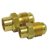 Brass Fittings | Henry Sweat Union 3/8MSAEx5/8ID | PN: 208-0610