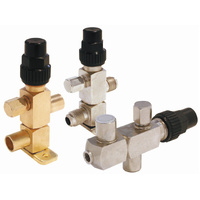 Flow Controls - Other | Capped Line Valve 1/4IDLowerPortx1/4MSAE | PN: 2227-0404A1