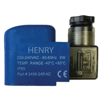 Solenoid Valves - Freddox | Solenoid Coil c/w Junc. Box 24 VAC | PN: 2406-24-AC