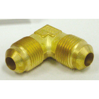 Brass Fittings | Forged Brass Elbow 3/8MSAEx3/8MSAE | PN: 300-0606