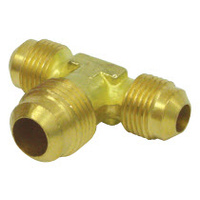 Brass Fittings | Forged Brass Tee 3/8MSAEx3/8MSAEx3/8MSAE | PN: 400-060606