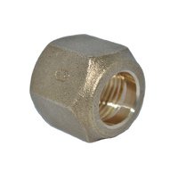 Brass Fittings | Forged Short Barrel Flare Nut 3/8FSAE | PN: 501-0606