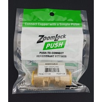 Crimped Pressure Fittings | 1/2" Zoomlock Push Coupling PZKPR-C8 replaces 87020 | PN: 777135