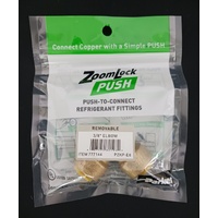 Crimped Pressure Fittings | 3/8" Zoomlock Push 90 deg Elbow PZKPR-90E6 replaces 87025 | PN: 777144