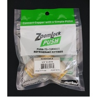 Crimped Pressure Fittings | 5/8" Zoomlock Push 90 deg Elbow PZKPR-90E10 replaces 87027 | PN: 777146