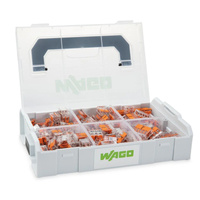 Terminals & Connectors | Wago 4 & 6mm2 Compact Splicing Connector Kit L-BOXX Mini 221 Series | PN: 887-957