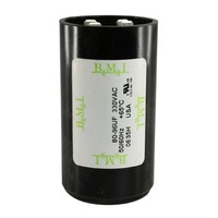 Motor Start Capacitors - 250VAC, 80-96uF | PN: 92A080B250BD4A